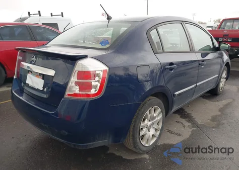 2012 Nissan Sentra 2.0 S from USA, damaged, VIN 3N1AB6APXCL676222